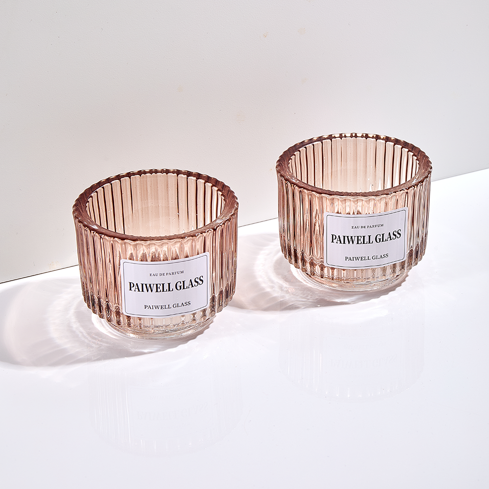 Private Label Glass Candle Jars | Custom Colored G