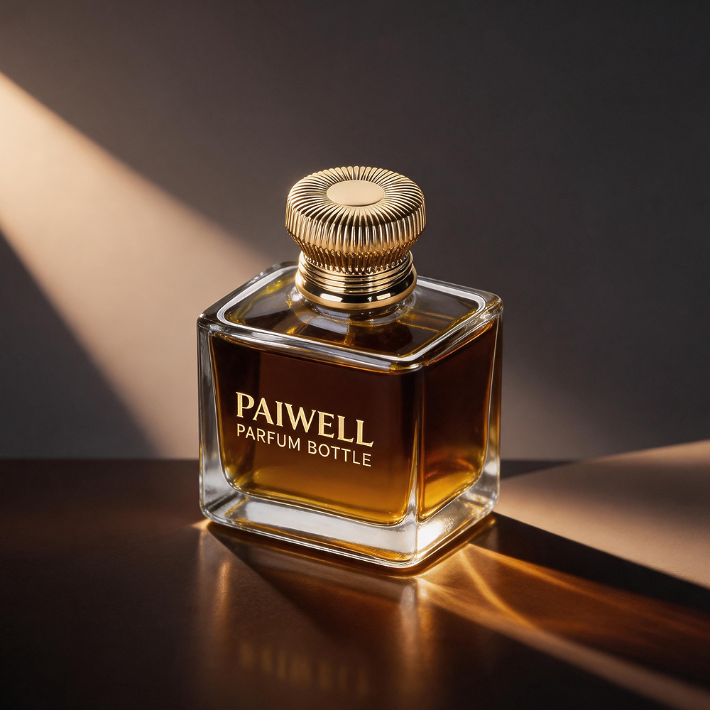 30ml Wholesale Luxury clear square Perfume Bottle