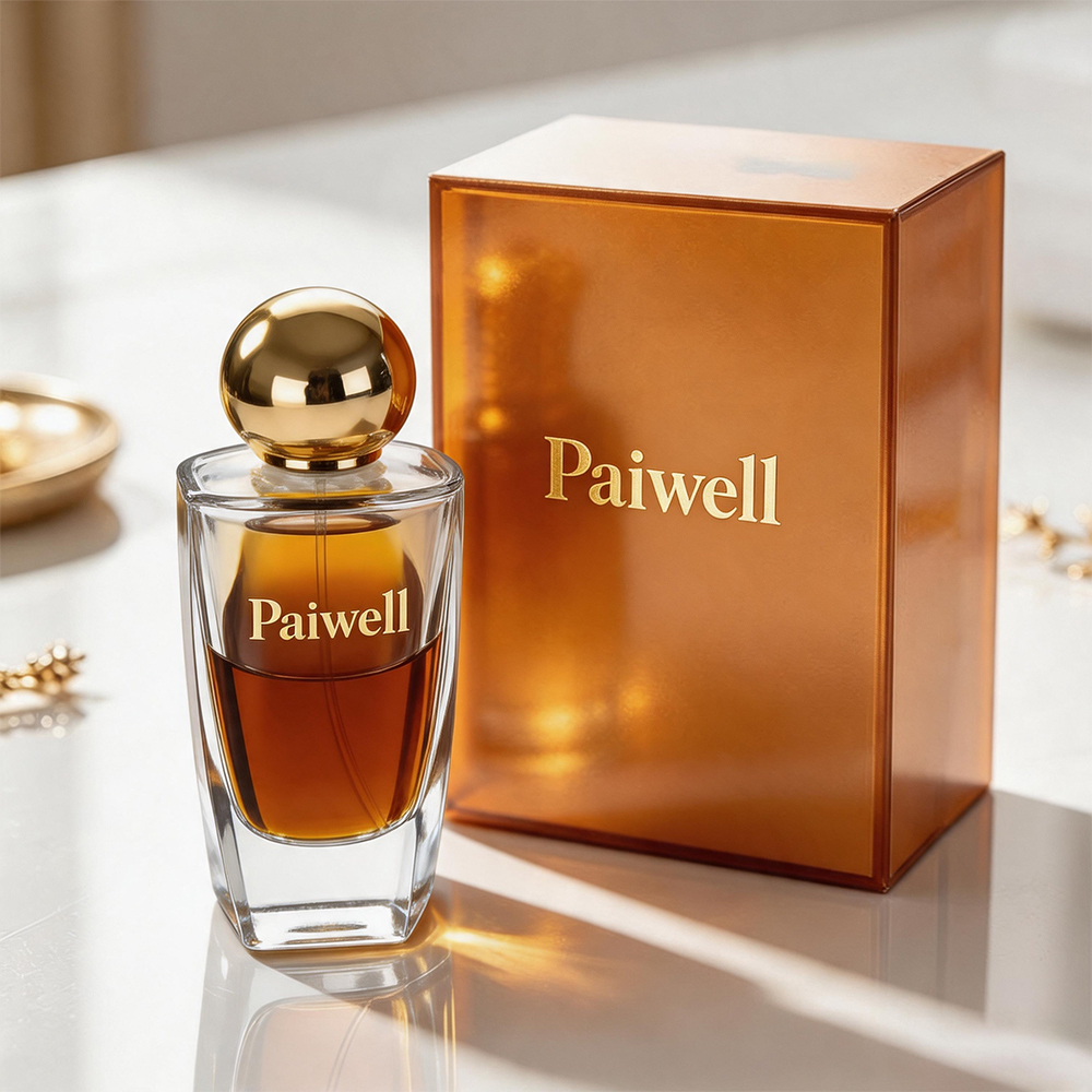 Wholesale 100ml Square Empty Gold Cap Parfum