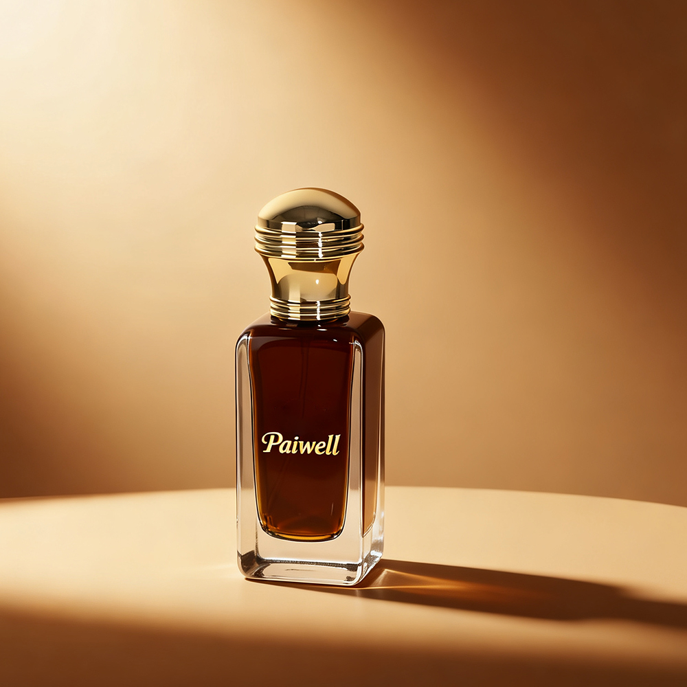Customized 30ml and 50ml Transparent Glass Perfume