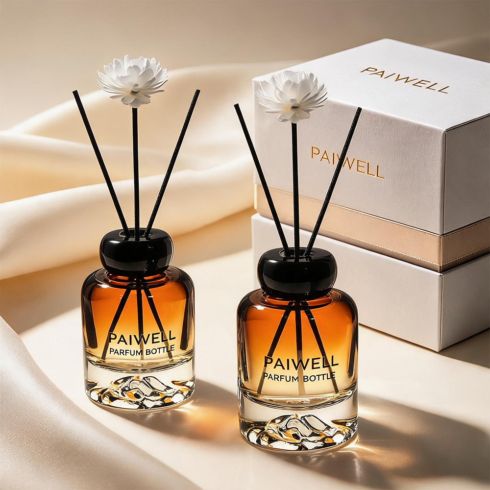 120ml Empty Glass Aromatherapy Reed Diffuser Bottl