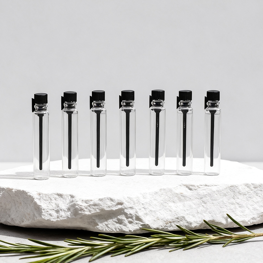 Wholesale Round 2ml 3ml 5ml Mini Empty Transparent