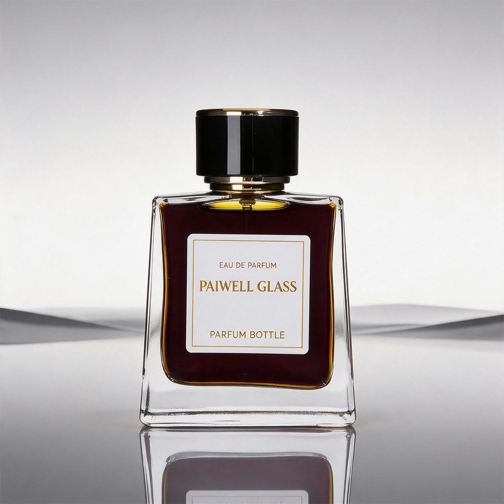Customized Empty 50ml 100ml  High Quality Square P