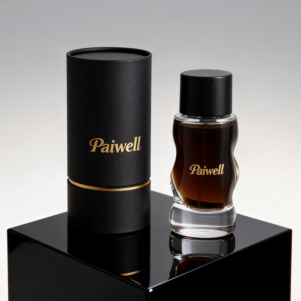 50ml 100ml Round Cosmetic Glass  Perfume Bottle 