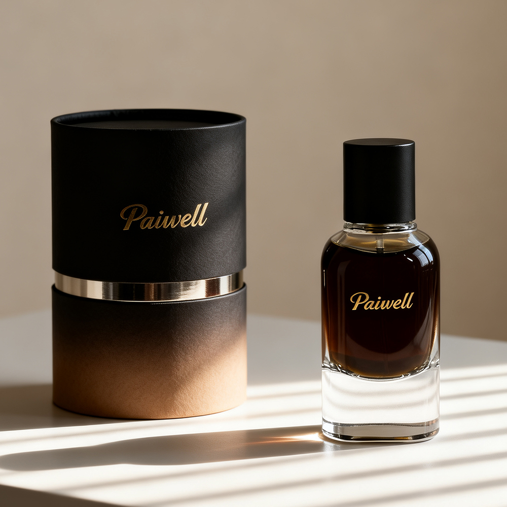 30/50/100ml BostonClear Cylindrical Glass Perfume 