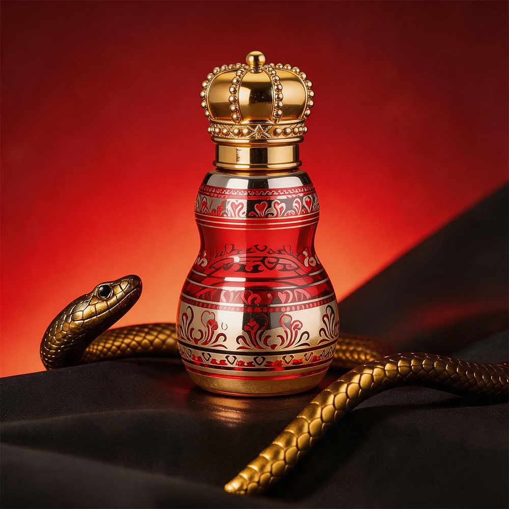 Luxury 6ml 12ml Pear Shape Arabian Style Colored G