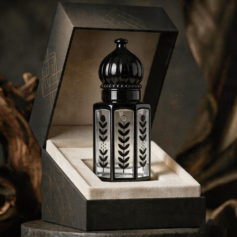 Custom 3ml 6ml 12ml Arabian Essential Oil Empty Gl