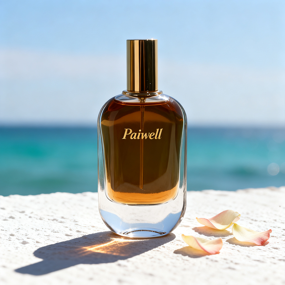 Customized 100ml EmptyClear Perfume Bottles Glass