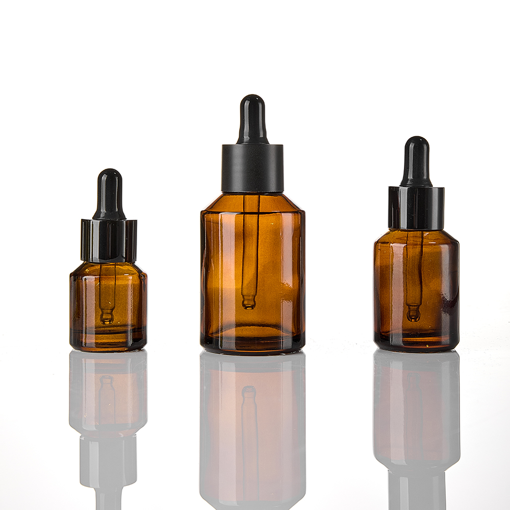 Custom Empty Glass Essential Bottles 15/30/50ml f