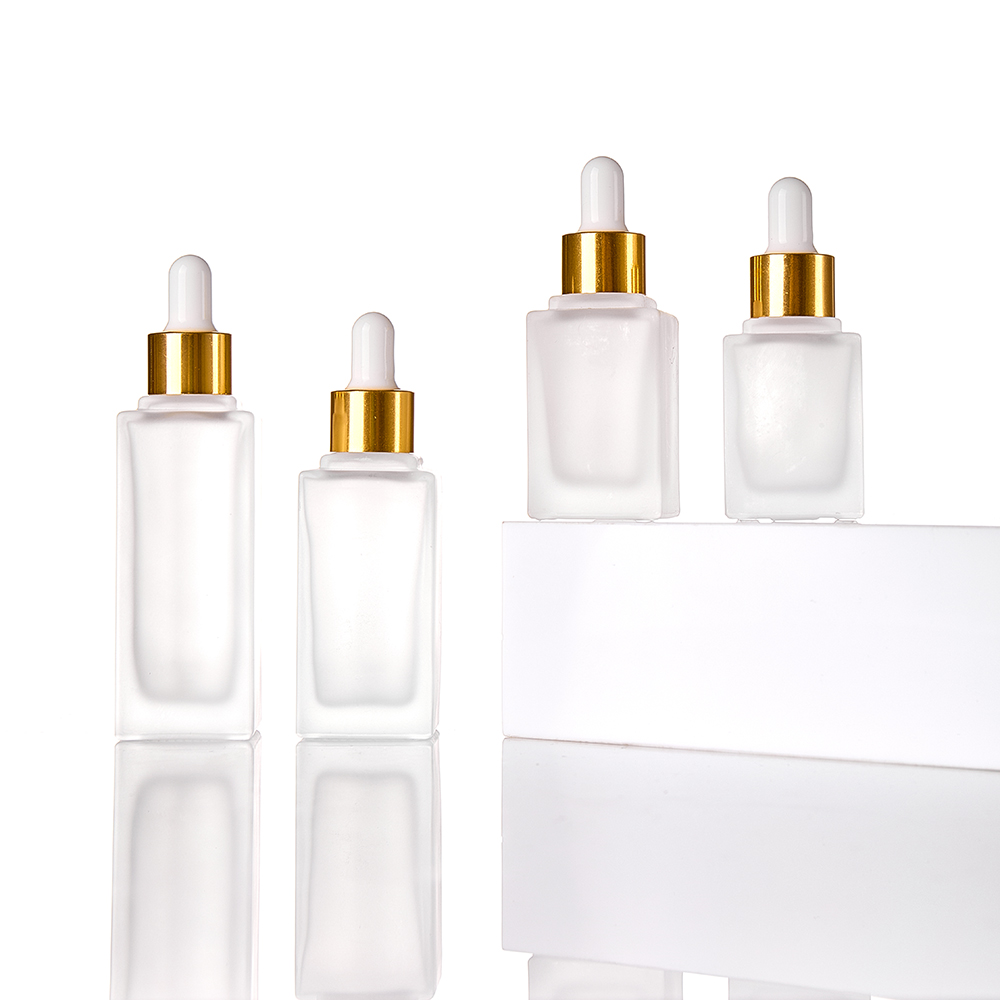 Custom 20ml 30ml 40ml  Empty Glass Essential Oil Dropper Bottles