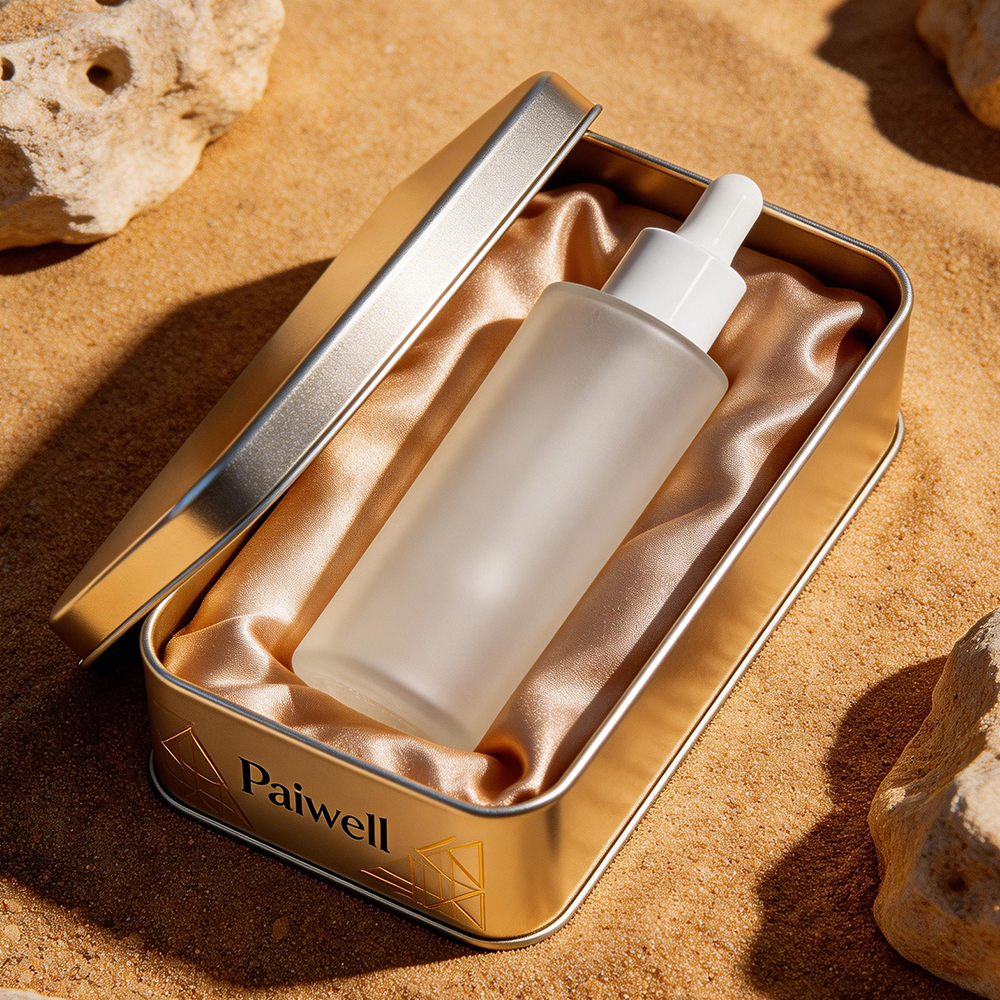 Wholesale Cosmetic Empty Glass Hair Oil Serum Drop