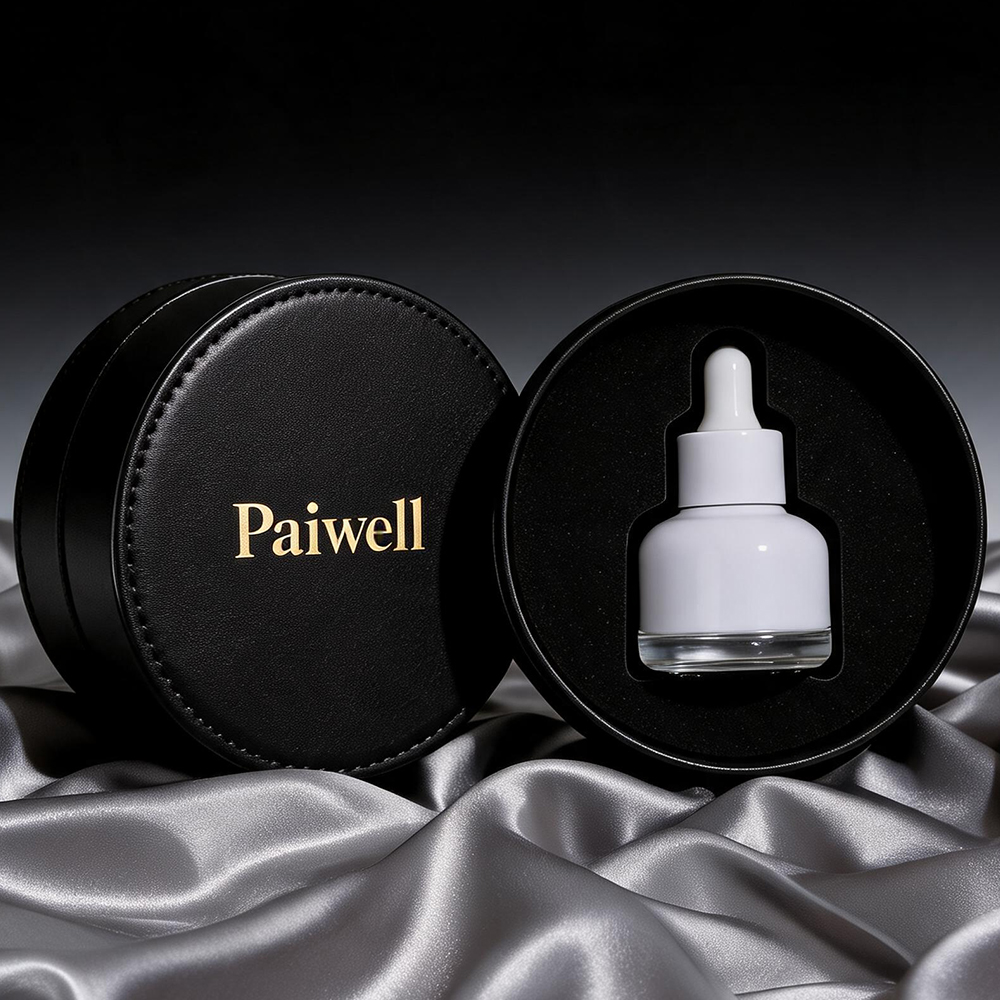 Custom 50ml White Dropper Bottle for Serum & Essen