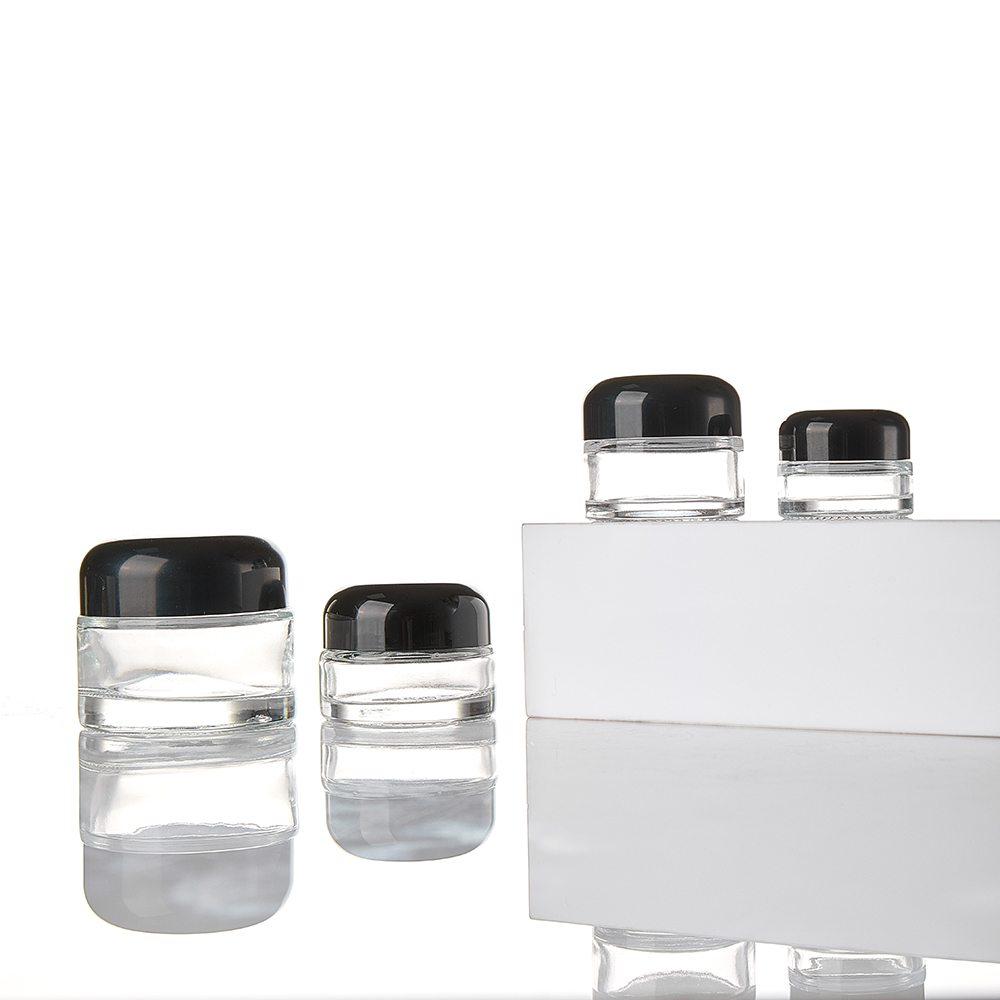 Customize 15g 20g 30g 50g 60g Transparent Glass Cr