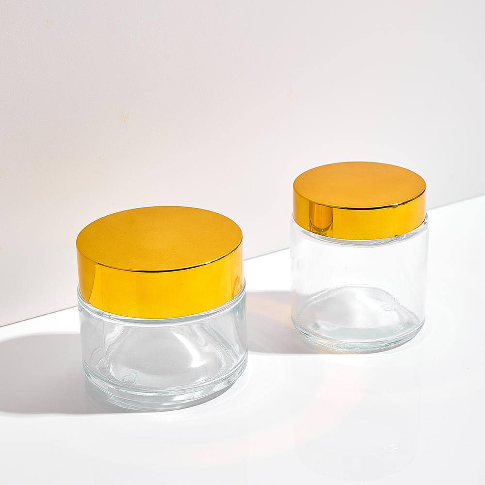Custom Cosmetic Cream Glass Jar /30/50/100ml