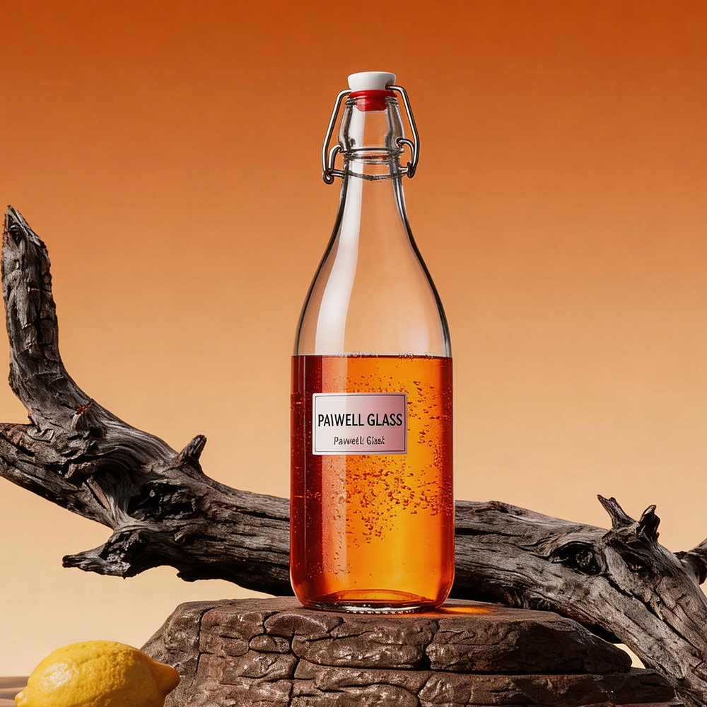 Wholesale 500ml 750ml Beer Flip Swing Glass Bottle