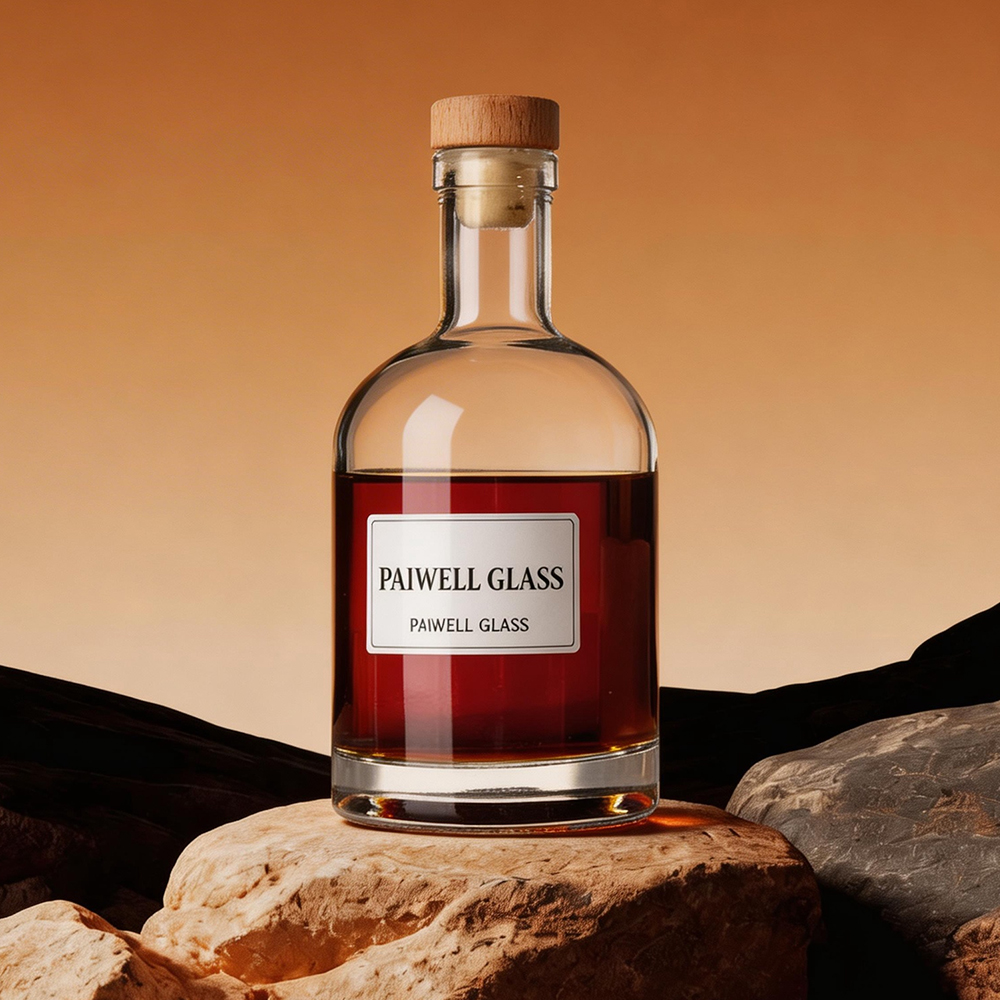 Custom 50ml 100ml 750ml Glass Bottle